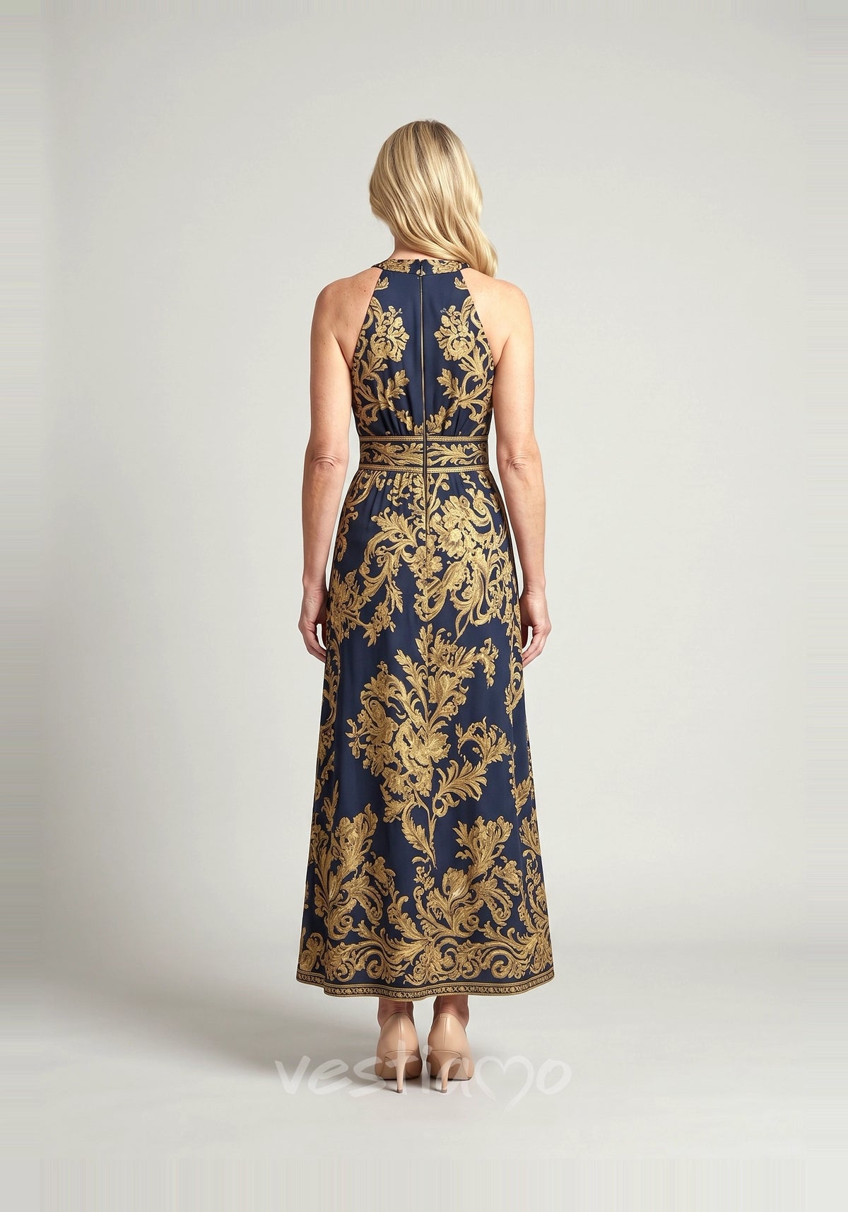 vestido-longo-orienttal-azul-costas